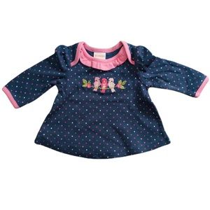 4/25$ Gymboree | Polka Dotted Frilled Top